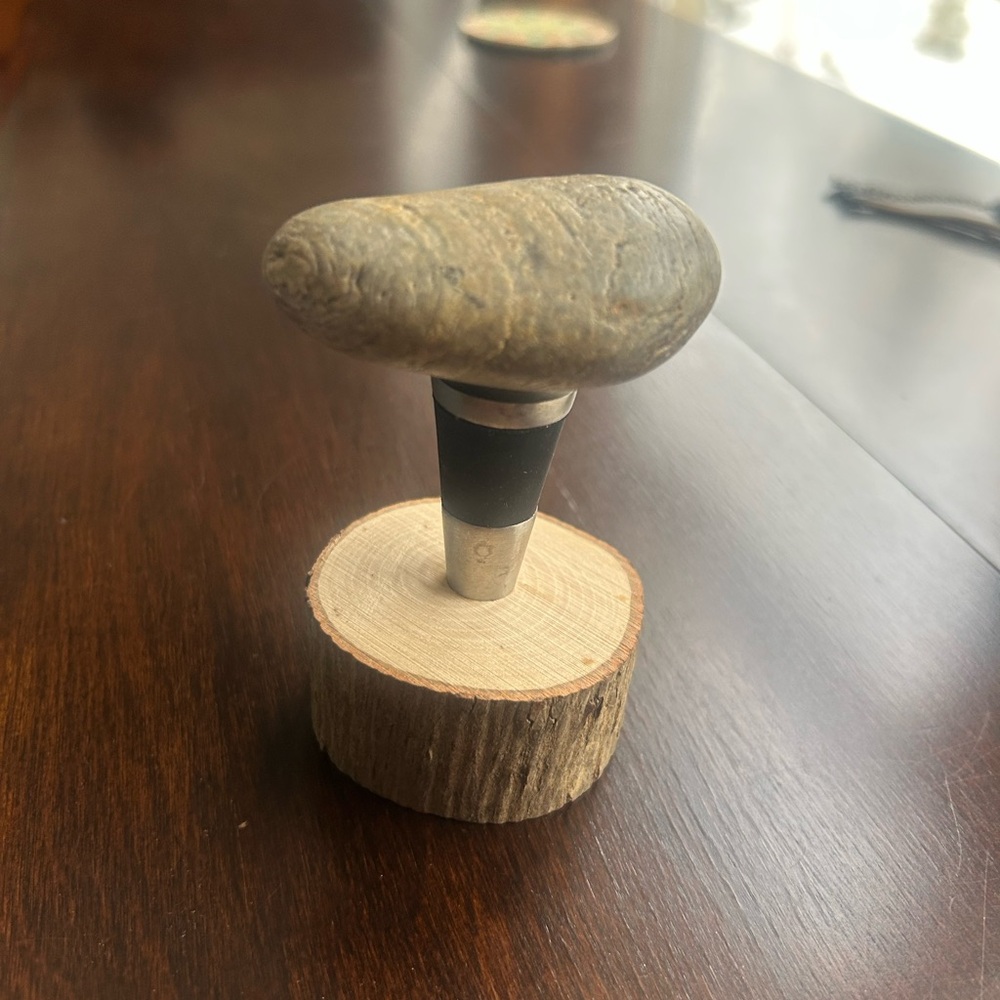 Natural Stone Wine Stopper